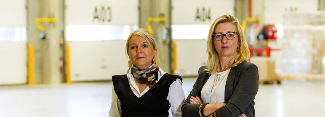 Anne Leconte (agence Nord) & Virginie Huré (Agence sud) - Conseil en logistique)