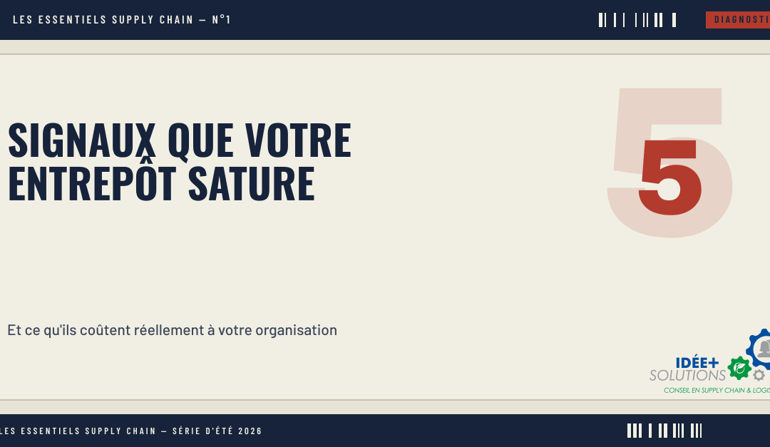 Entrepôt saturé : 5 signaux clés pour anticiper et optimiser votre logistique
